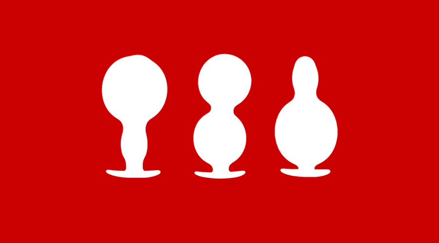 G52葫芦充气肛塞